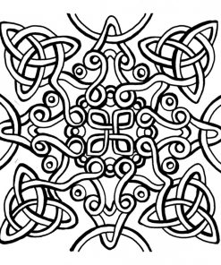 Cernit textúra Celtic knot