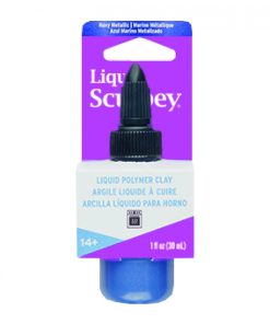Sculpey folyékony gyurma metál tengerkék 30ml
