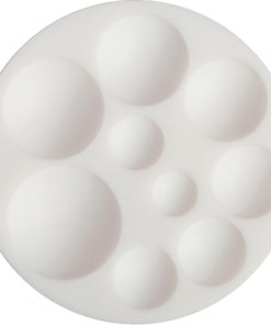 Cernit szilikon mold cabochon kör