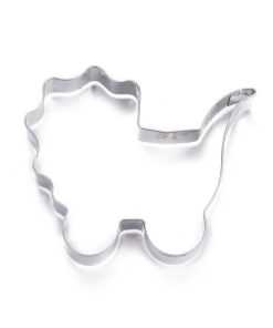 Alternative view of Babakocsi  rozsdamentes acél kiszúró