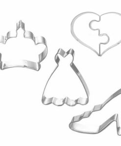 Alternative view of Hercegnő szett rozsdamentes acél kiszúró