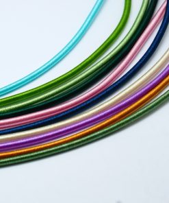 Selyem zsinór aranysárga 4mm