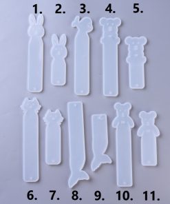 Állatos könyvjelző szilikon mold 5.