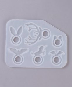 Állatos gyűrű szilikon mold 2.