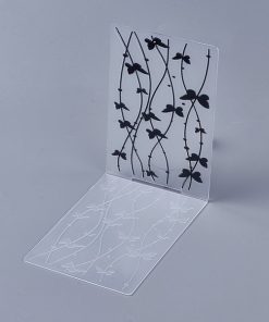 Alternative view of Műanyag áttetsző textúra és nyomda sablon pillangó