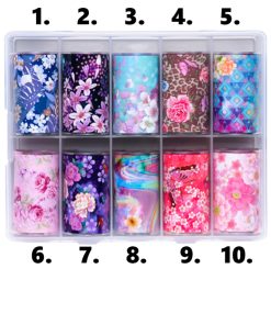 Alternative view of Virágos transzferfólia 100x4cm 8