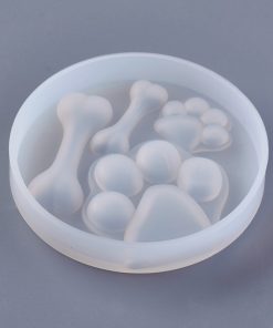 Alternative view of Lábnyom és csont szilikon forma