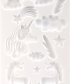 Alternative view of GC unikornis szilikon mold