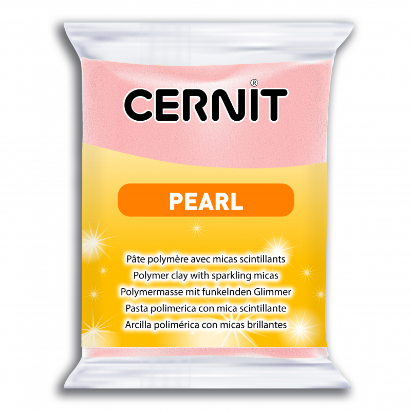 Cernit Pearl rózsaszín 56g