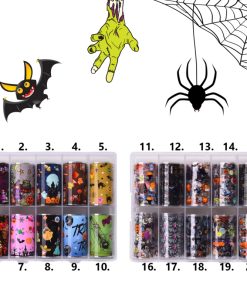 Halloween mintás transzferfólia 100x4cm 9