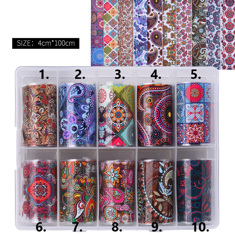 Keleti mintás transzferfólia 100x4cm 7