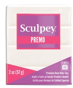 Premo süthető gyurma áttetsző fehér 57g