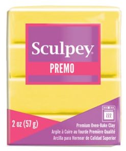 Premo süthető gyurma napsárga 57g