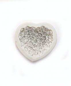 Rózsa szív szilikon mold