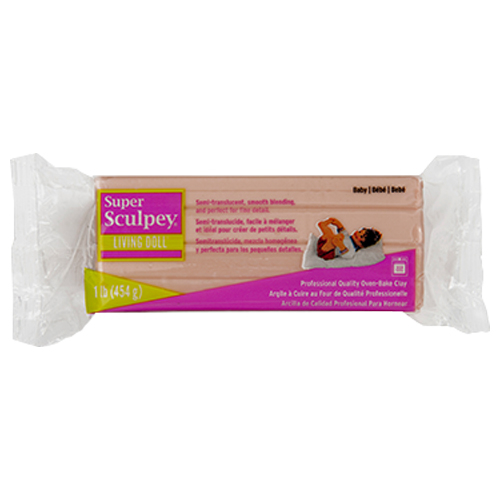 Super sculpey Living doll 454g baby