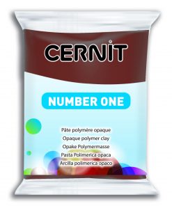 Cernit number one süthető gyurma barna 56g