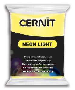 Cernit Neon süthető gyurma sárga 56g