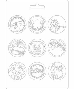 Stampéria állatos mold