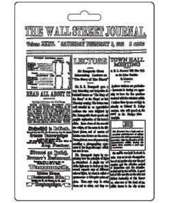 Stampéria Wall Street Journal mold