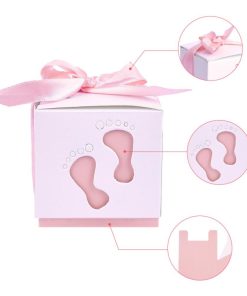 Alternative view of Ajándékdoboz baba lábnyom kislány 1db