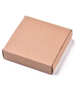 Alternative view of Ajándékdoboz natur lapos ablakkal 1db