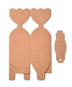 Alternative view of Ajándékdoboz natur álló 1db