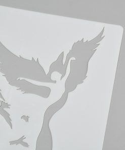 Alternative view of Stencil műanyag madár sablon