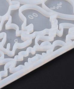 Halloween szellem macska denevér szilikon forma mold
