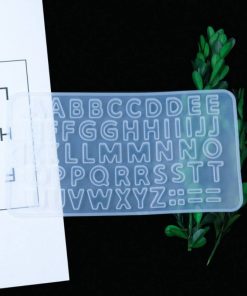 Alternative view of ABC szilikon forma mold