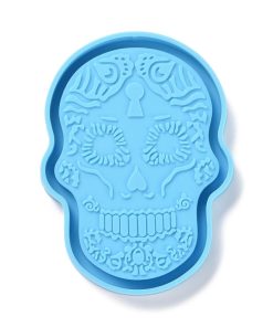 Halloween mexico cukor koponya szilikon forma mold