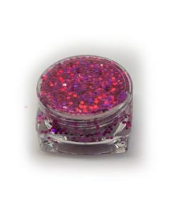 Magenta glitter por 1mm 3g