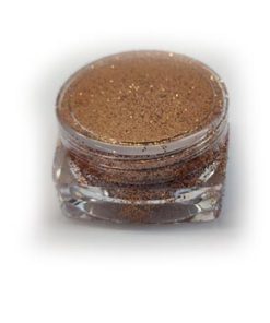 Rózsa arany glitter por 0,5mm 3g