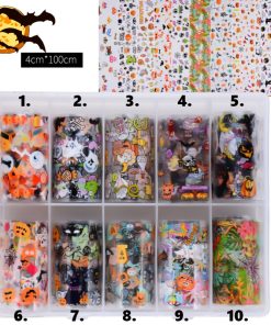 Halloween-i szimbólumok transzferfólia 100x4cm 1