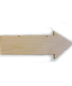 Natúr falap nyíl 30x11cm 1db