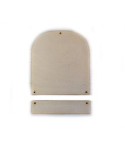 Natúr fatábla összeköthető 14x19cm 1db