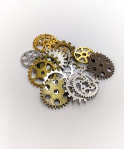 Steampunk fogaskerék szett mix  19-21db