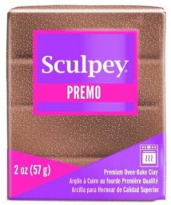 Premo süthető gyurma csillogó rózsa arany 57g