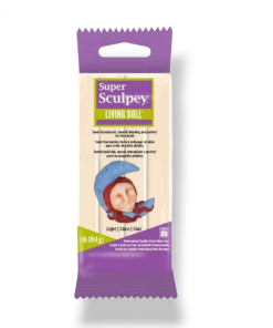Super Sculpey Living doll világos 454g