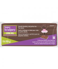 Super Sculpey Living doll espresso 454g