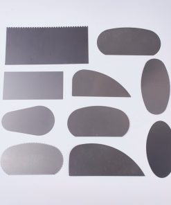 Rozsdamentes acél kerámia-gyurma-agyag vágó szett