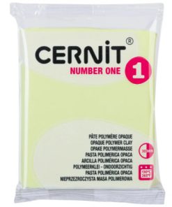 Cernit number one süthető gyurma pasztell sárga 56g