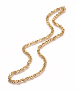Alternative view of Nemesacél lánc arany színű