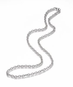 Alternative view of Nemesacél lánc ezüst színű