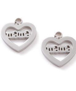 Alternative view of Nemesacél Mama medál ezüst színű