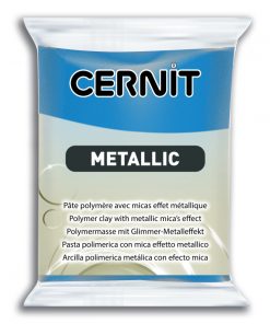 Cernit metallic kék 56g