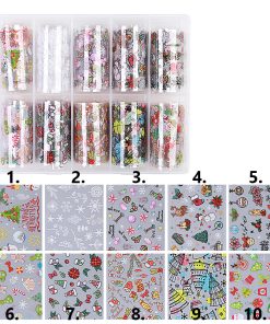 Karácsonyi mintás transzferfólia 100x4cm 4