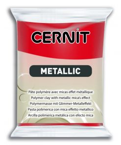 Cernit metallic piros 56g