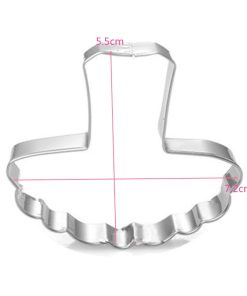 Alternative view of Balerina ruha rozsdamentes acél kiszúró