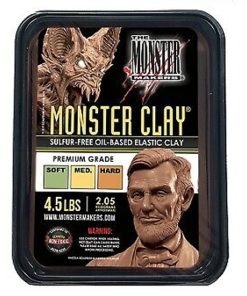 Monster clay barna közepesen kemény 2,05kg