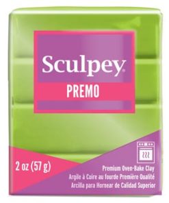 Premo süthető gyurma gyöngyház élénkzöld  57g